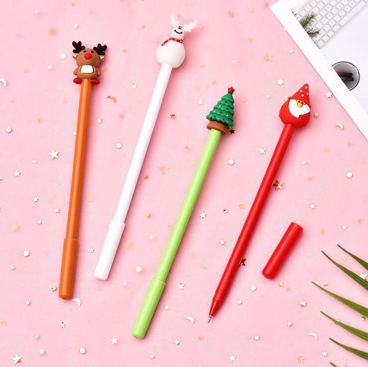 Wholesale Plastic Christmas Series Gel Pens